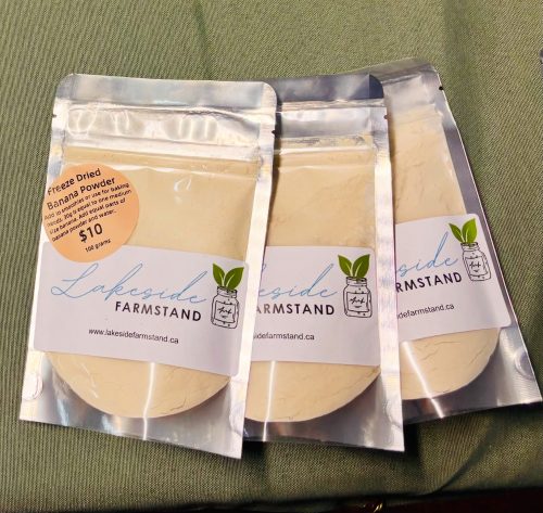 Freeze Dried Banana Powder