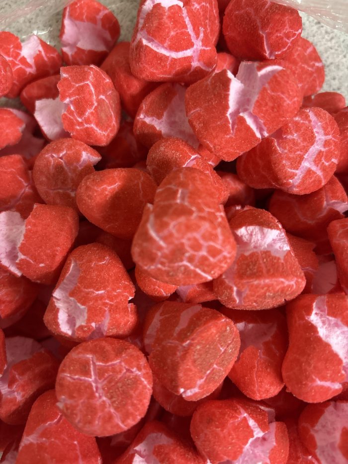 Freeze Dried Strawberry Marshmallows