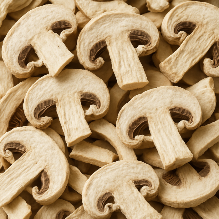 Freeze Dried White Mushrooms