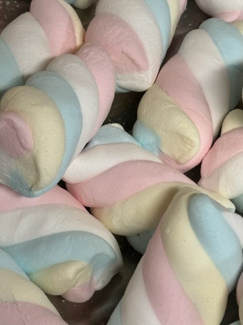 Freeze Dried Rainbow Marshmallows